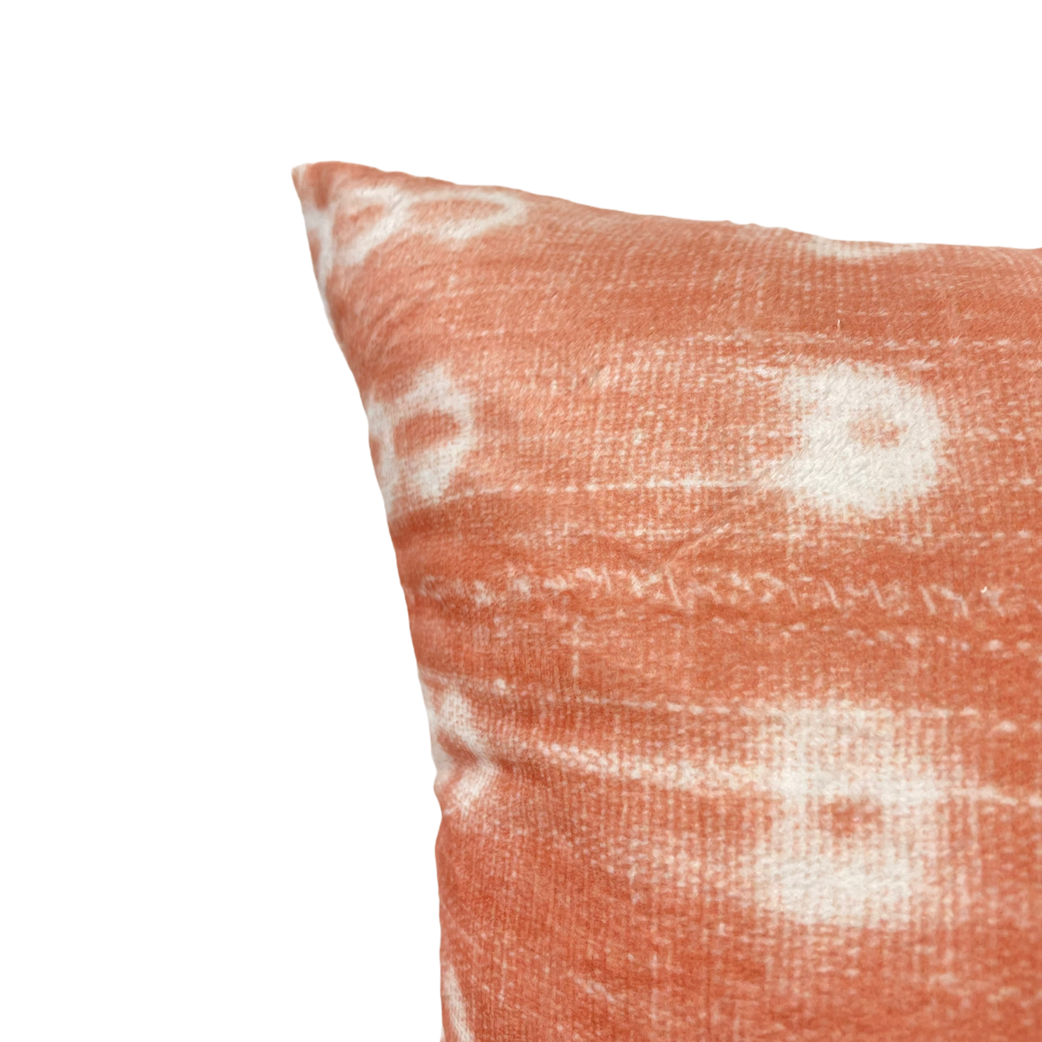 Stylish Mudcloth Kade Blush Throw Pillow 20x20 - Boho Home Decor for Living Room, Bedroom & Sofa