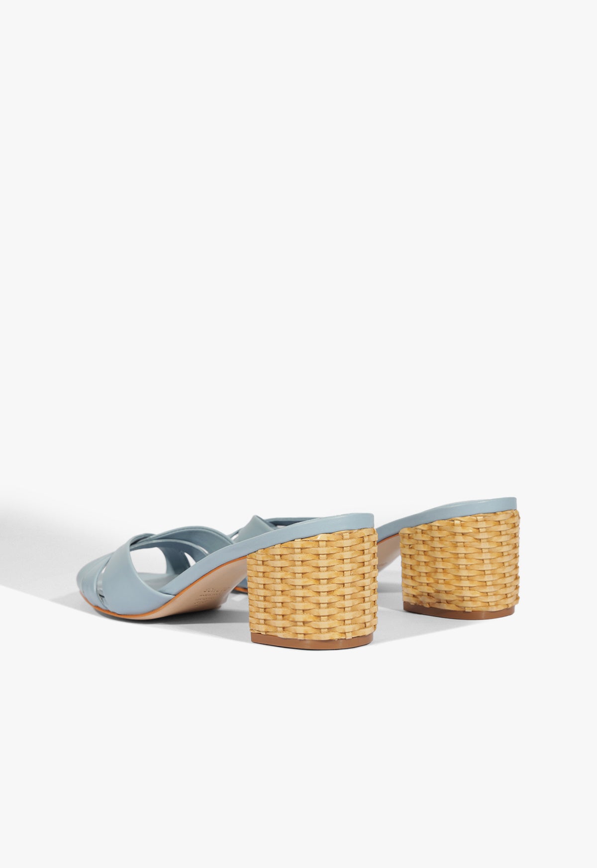 Keefa Women's Straw Mule Sandals - Comfortable Slide Summer Shoes for Beach, Pool, and Casual Wear