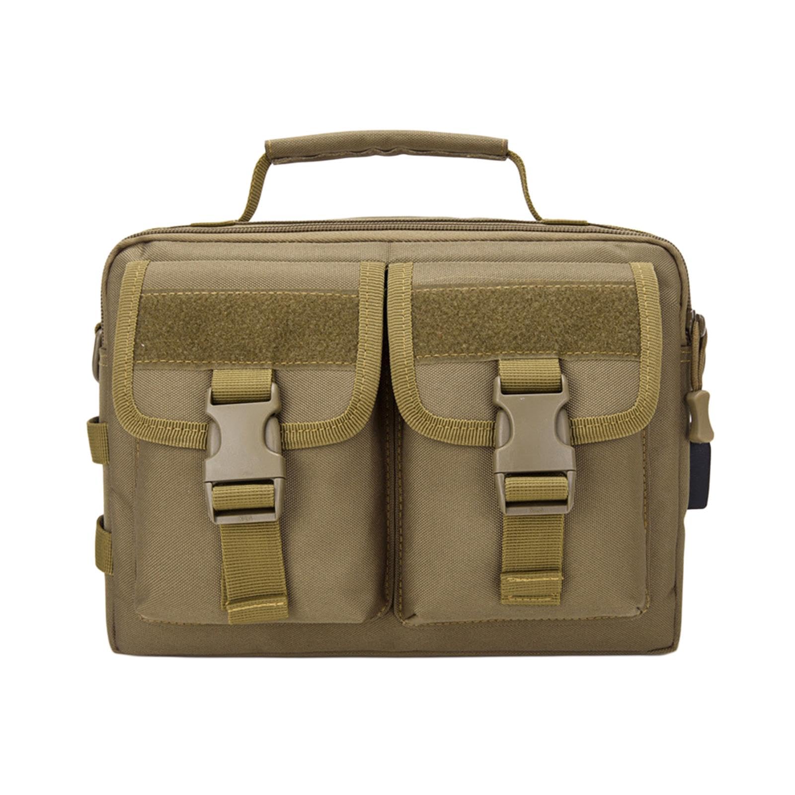 Fityle Men's Crossbody Bag - Waterproof Travel Shoulder Bag for Commuting, Work, Camping & Cycling | Durable Satchel Messenger Bag for Adults | Perfect for Daily Use, Outdoor Adventures & Business Trips