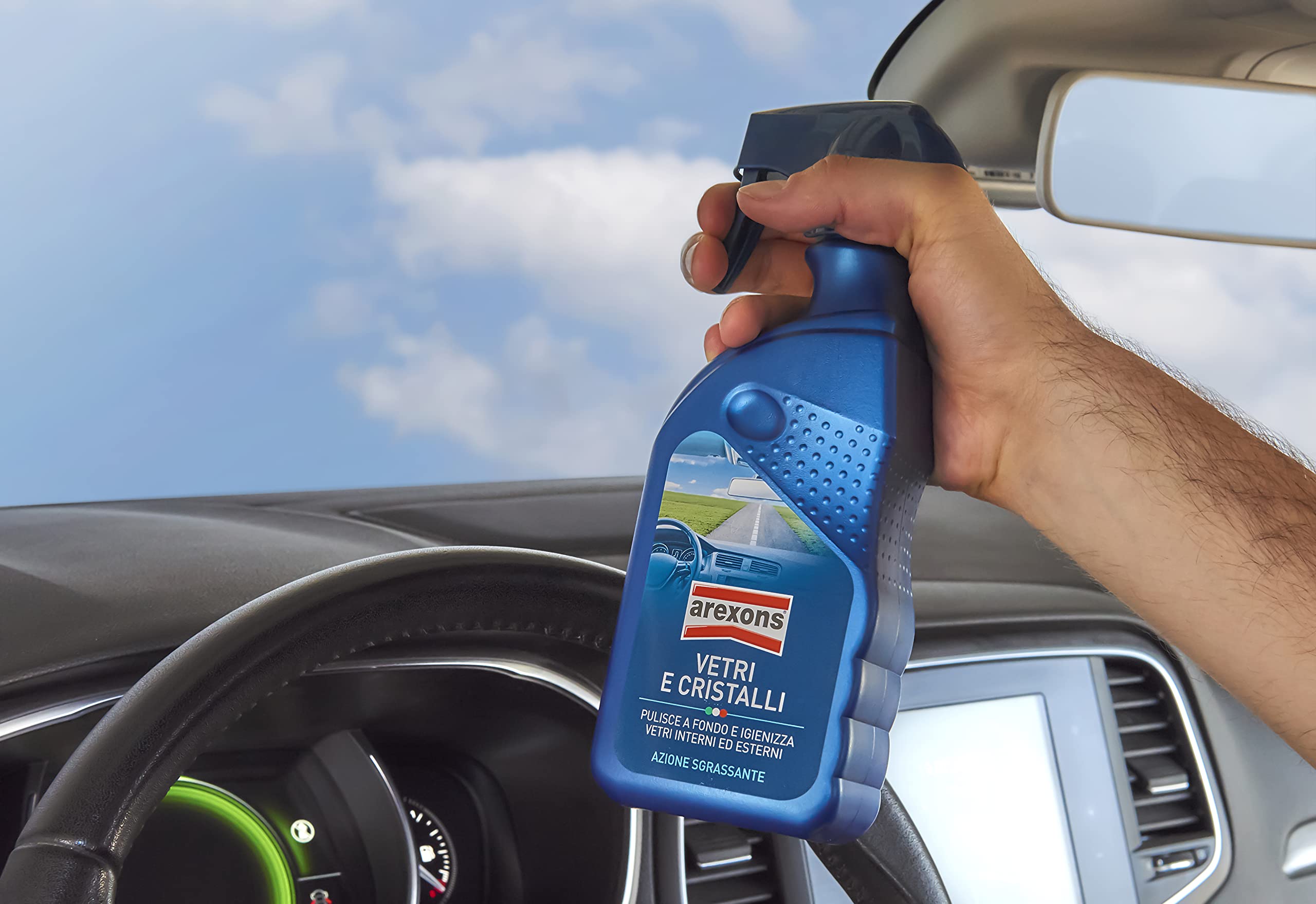 8367 Premium Glass & Crystal Cleaner Spray – Streak-Free Shine for Windows, Mirrors, Displays & More | Ideal for Home, Office & Car Use