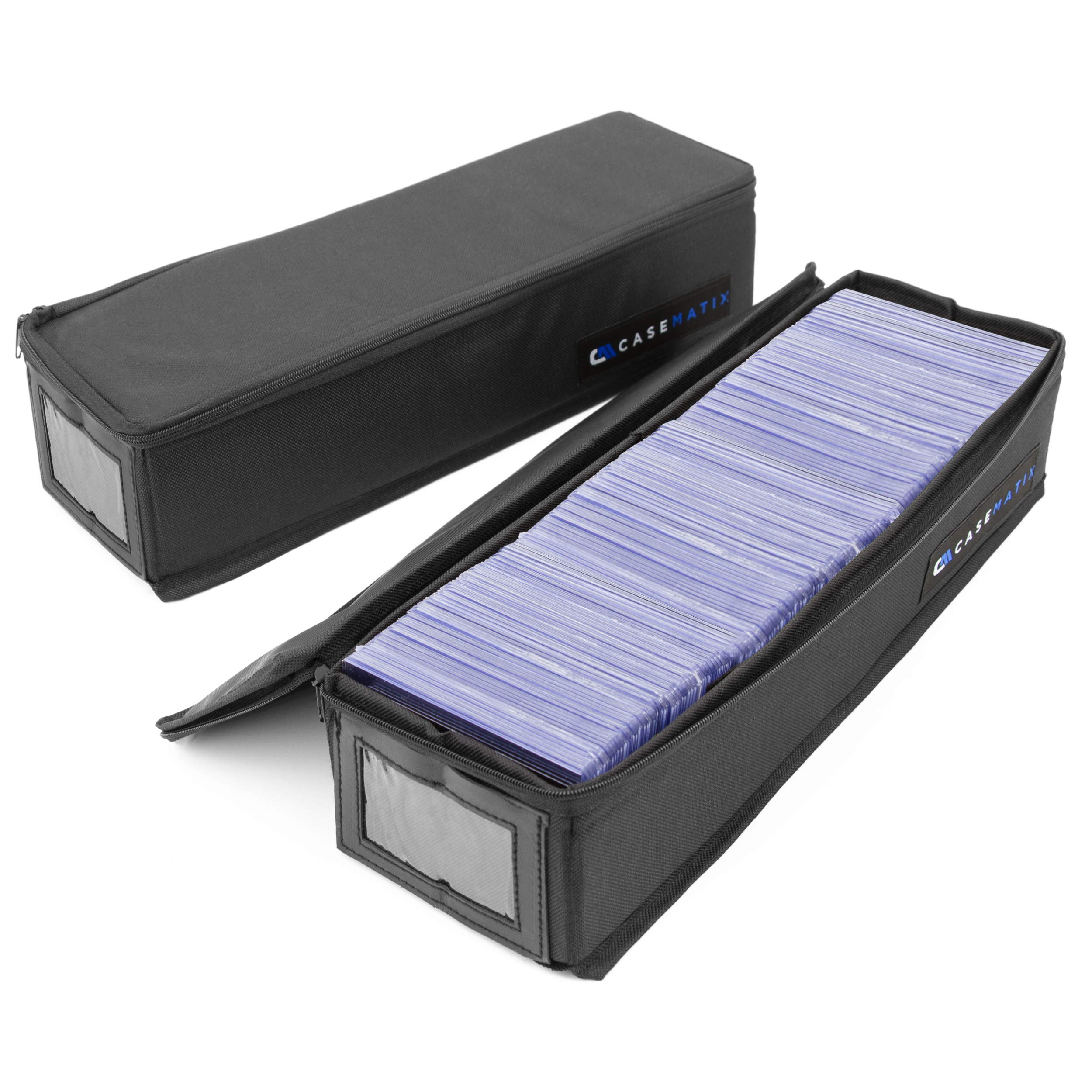 CASEMATIX Top Loader Card Storage Case - Holds 200 Trading Cards (3
