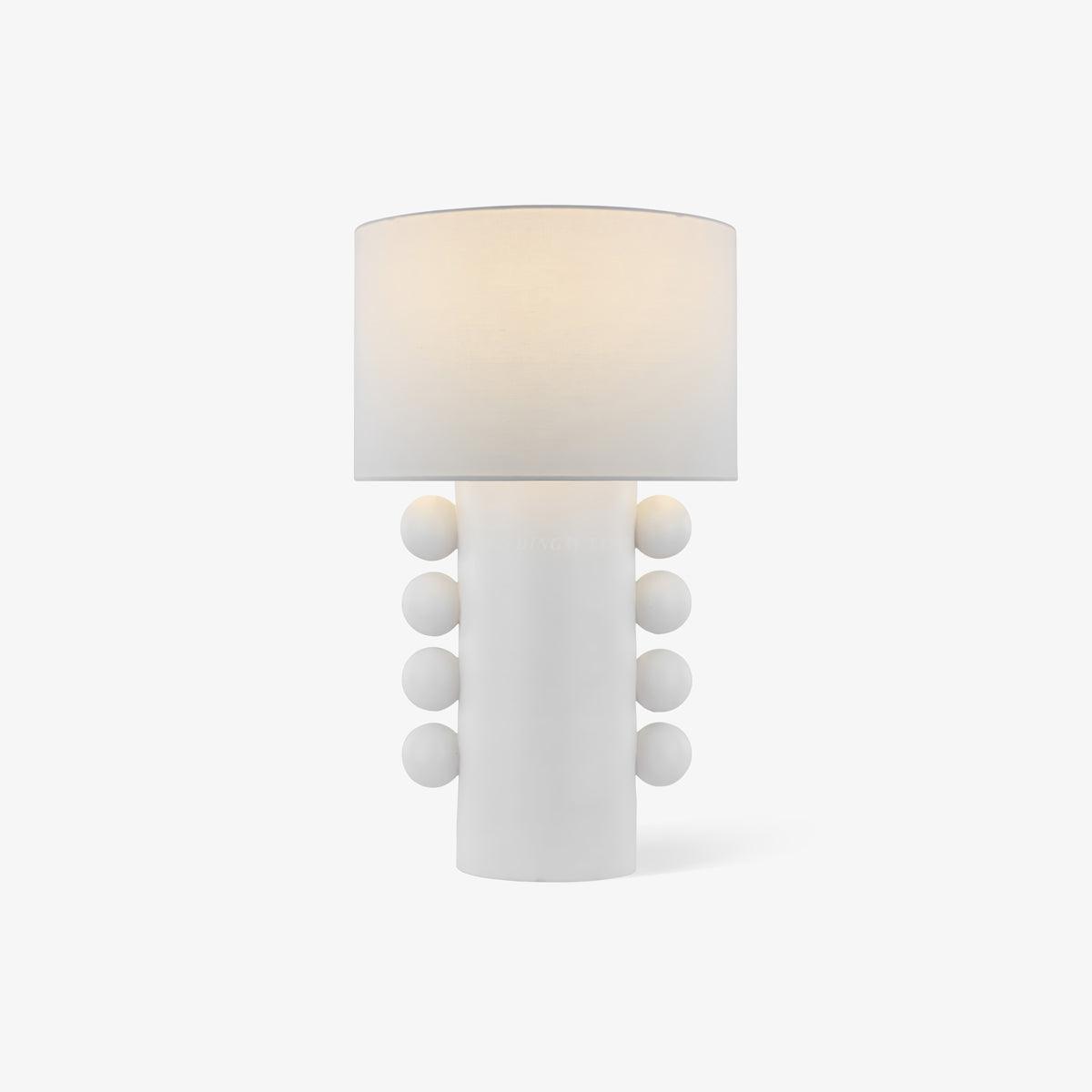 Tiglia Modern LED Table Lamp - Adjustable Brightness, USB Charging Port, Bedside Nightstand Light for Living Room, Bedroom & Office