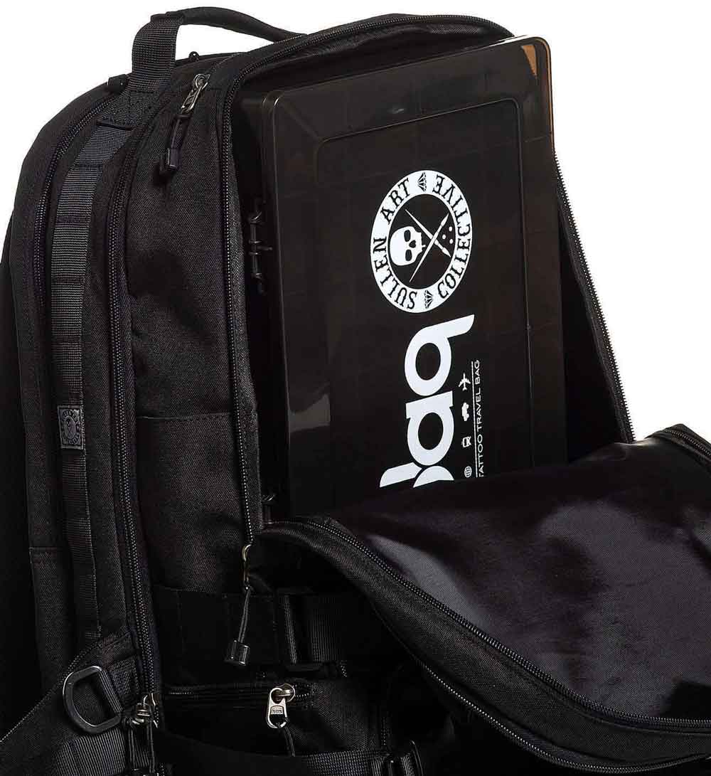 BLAQ PAQ Tactical Artist Backpack - Durable Military Style Backpack for Artists & Designers - Perfect for Urban Commuting, Travel & Outdoor Adventures