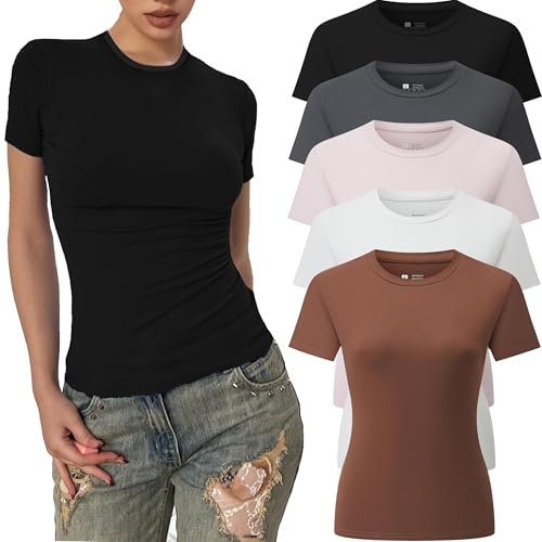 5 Piece：black/White/Coffee/Pink/Gray