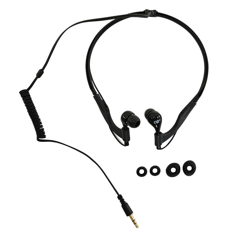 OverBoard Pro Sports Waterproof Headphones - Wireless Bluetooth Earbuds for Swimming, Running & Workouts - Sweatproof & Secure Fit for Active Lifestyles - Perfect for Gym, Pool & Outdoor Sports