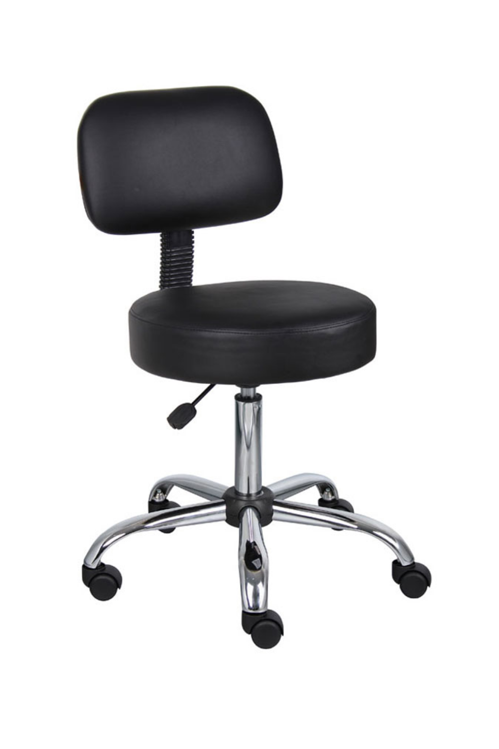 Ergonomic Adjustable Back Stool B245 - Comfortable Office Chair with Lumbar Support for Home & Workspace - Perfect for Desk Work, Gaming, and Study Sessions