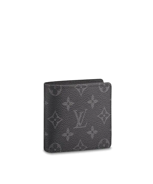 Authentic LV Marco Monogram Wallet for Men - Luxury Designer Bifold Wallet with RFID Protection - Perfect for Business, Travel & Everyday Use