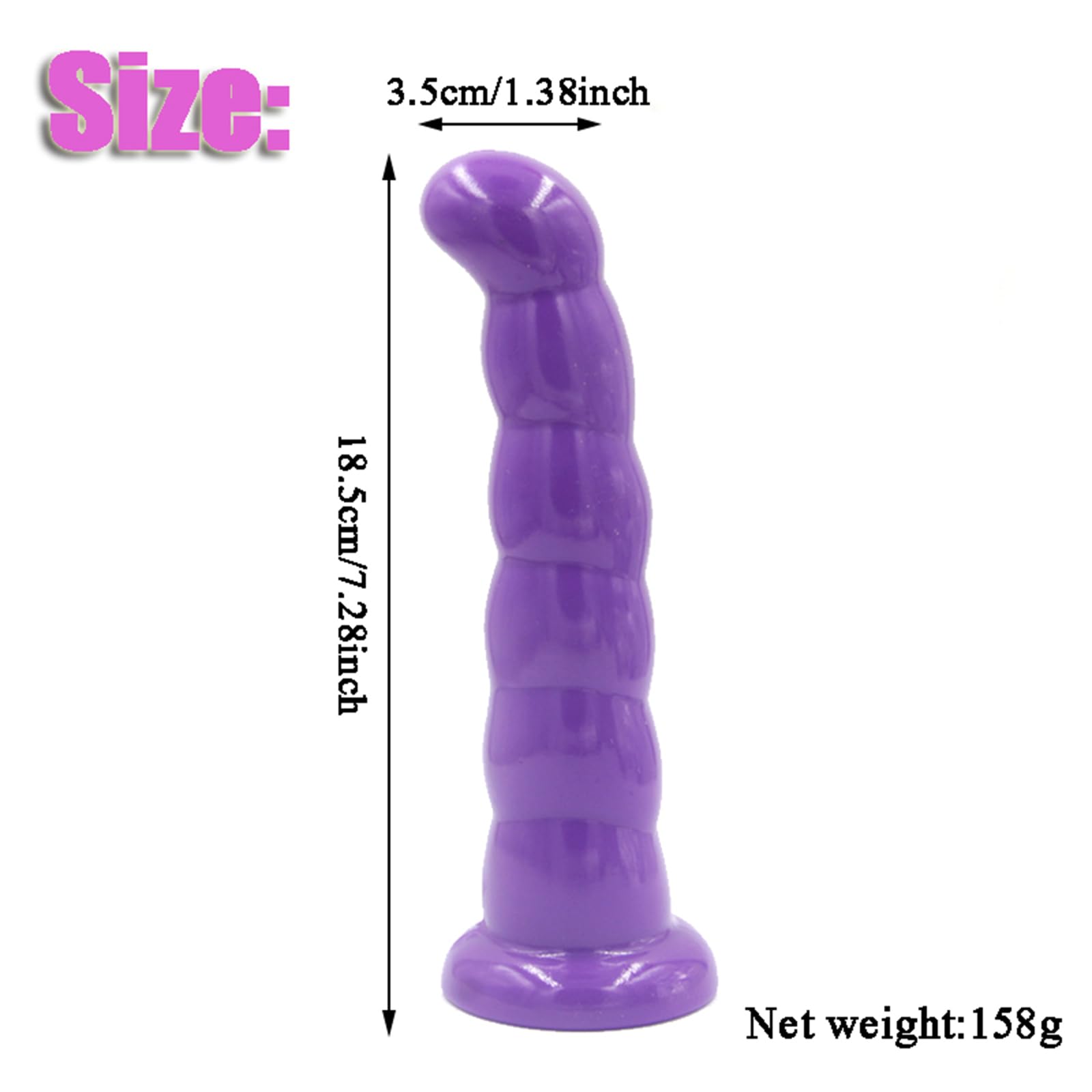 Realistic Strap-On Dildo for Women & Men - Adjustable Harness with 2 Removable Silicone G-Spot Stimulators - Purple Adult Sex Toy for Couples, Lesbian Play & Solo Masturbation - Perfect for Roleplay, Spicing Up Relationships & Intimate Exploration
