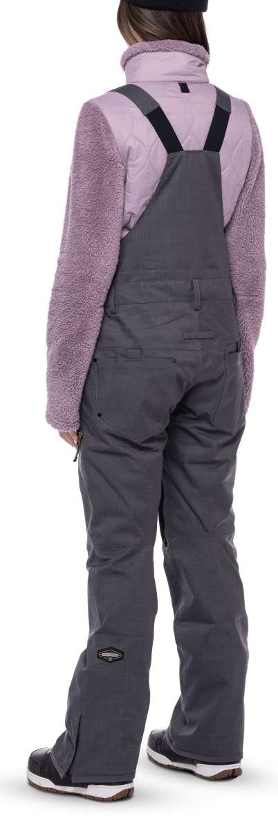 686 Women's Black Magic Insulated Snow Bib Pants - Waterproof Winter Ski Pants for Women (2023) - Perfect for Skiing, Snowboarding & Cold Weather Outdoor Activities
