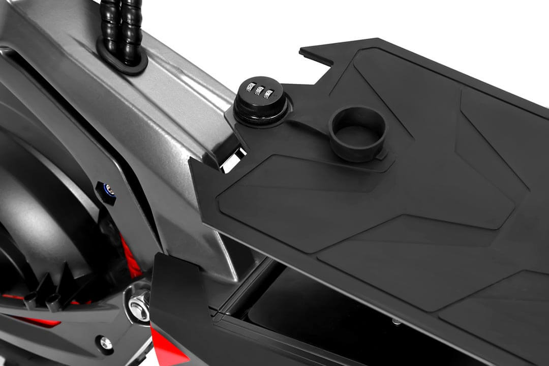 Synergy Storm Dual 1200W Electric Scooter - High Power Adult Commuter Scooter for Urban Travel & Campus Transportation
