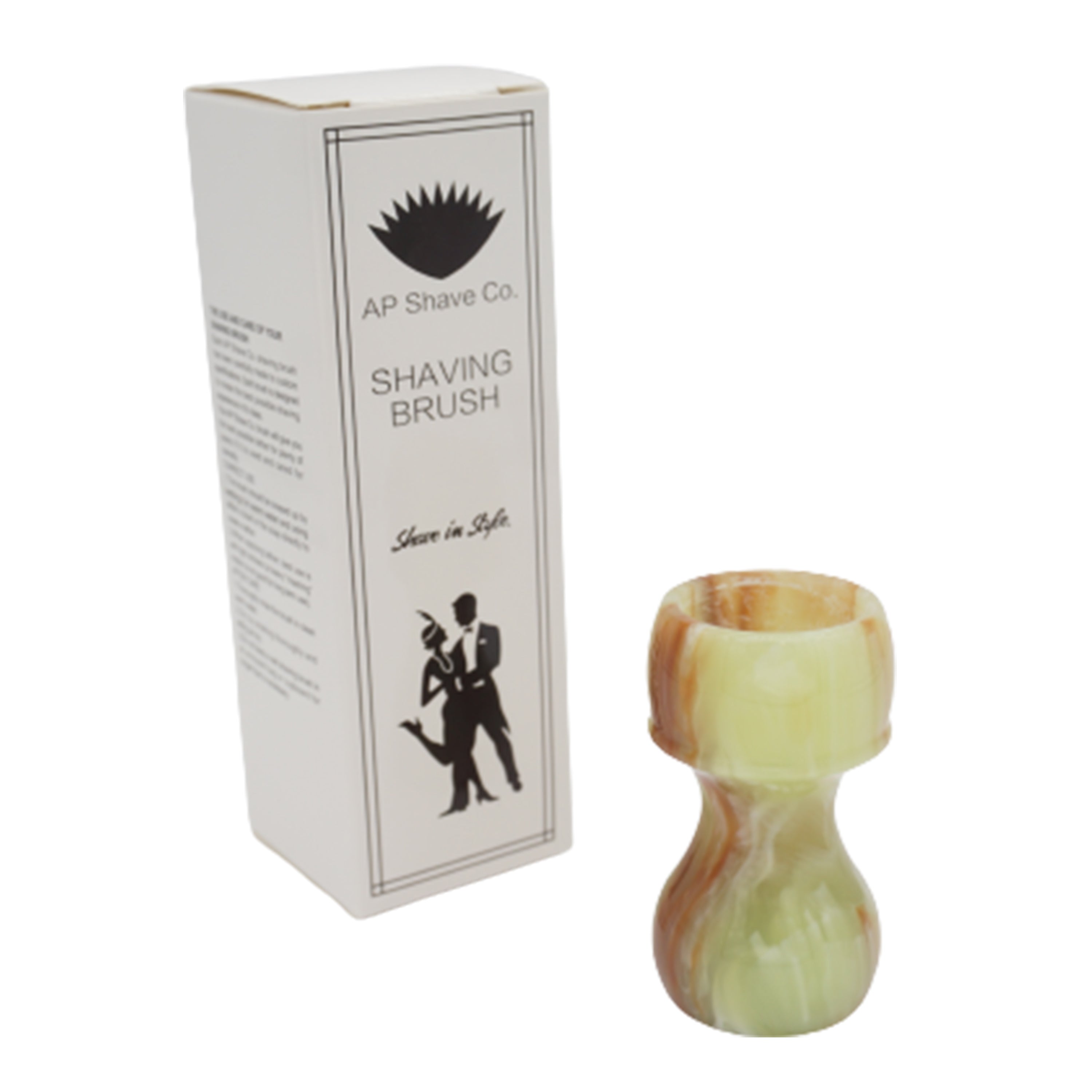 Premium Jade Handcrafted Shaving Brush Handle for Wet Shaving - Fits 24mm & 26mm Knots - Perfect for Traditional Barber Shaving & Luxury Grooming Gifts