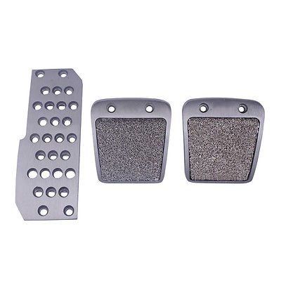 3PCS Non-Slip Performance Car Pedal Covers - Universal Fit for Honda Accord, Civic, S2000, Del Sol, RSX, NSX - Enhances Grip & Driving Comfort (Perfect for Racing, Daily Commute & Car Enthusiasts)