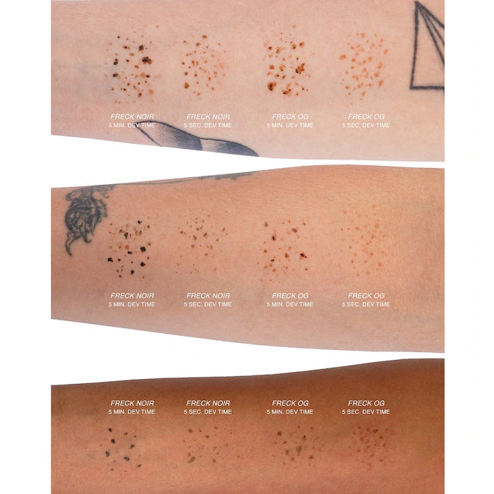 Freck The Original Natural Freckle Pen & Highlighter – Vegan, Cruelty-Free Freckle Makeup for Sun-Kissed Look | Perfect for Everyday Glam & No-Makeup Makeup Looks
