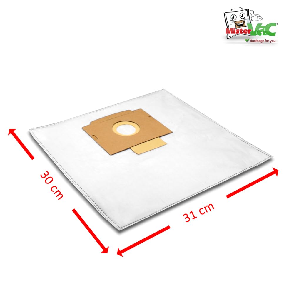 40-Pack Replacement Vacuum Cleaner Bags - Compatible with Fakir SC Öko Power - Durable & Eco-Friendly for Home Cleaning