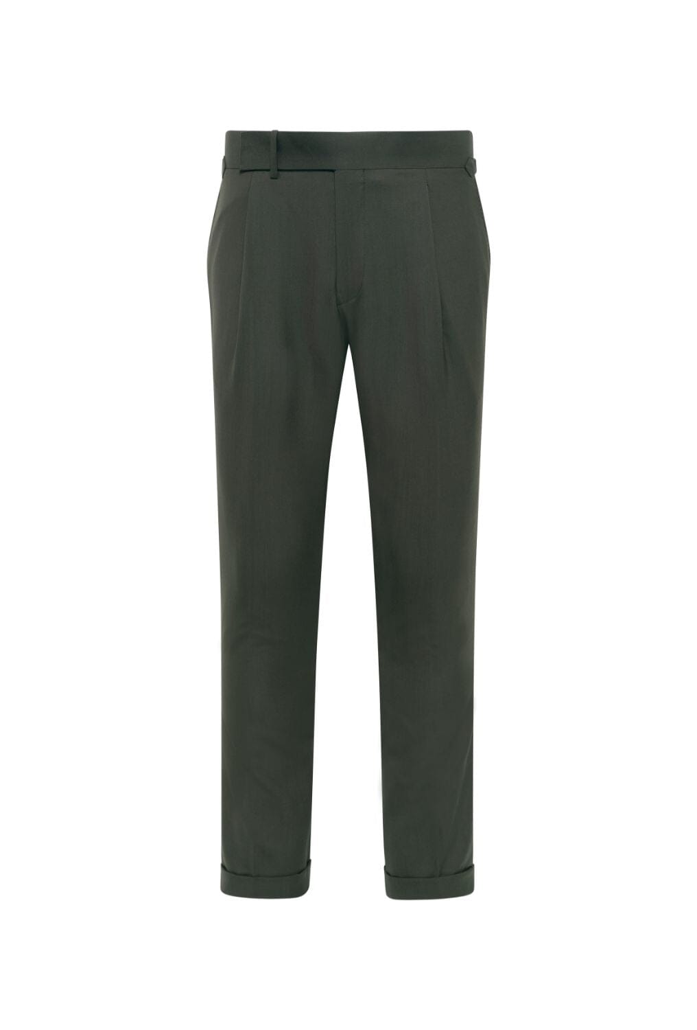 Austin Milan Suit - Premium Olive Wool Men's Business Suit | Perfect for Weddings, Office & Formal Events