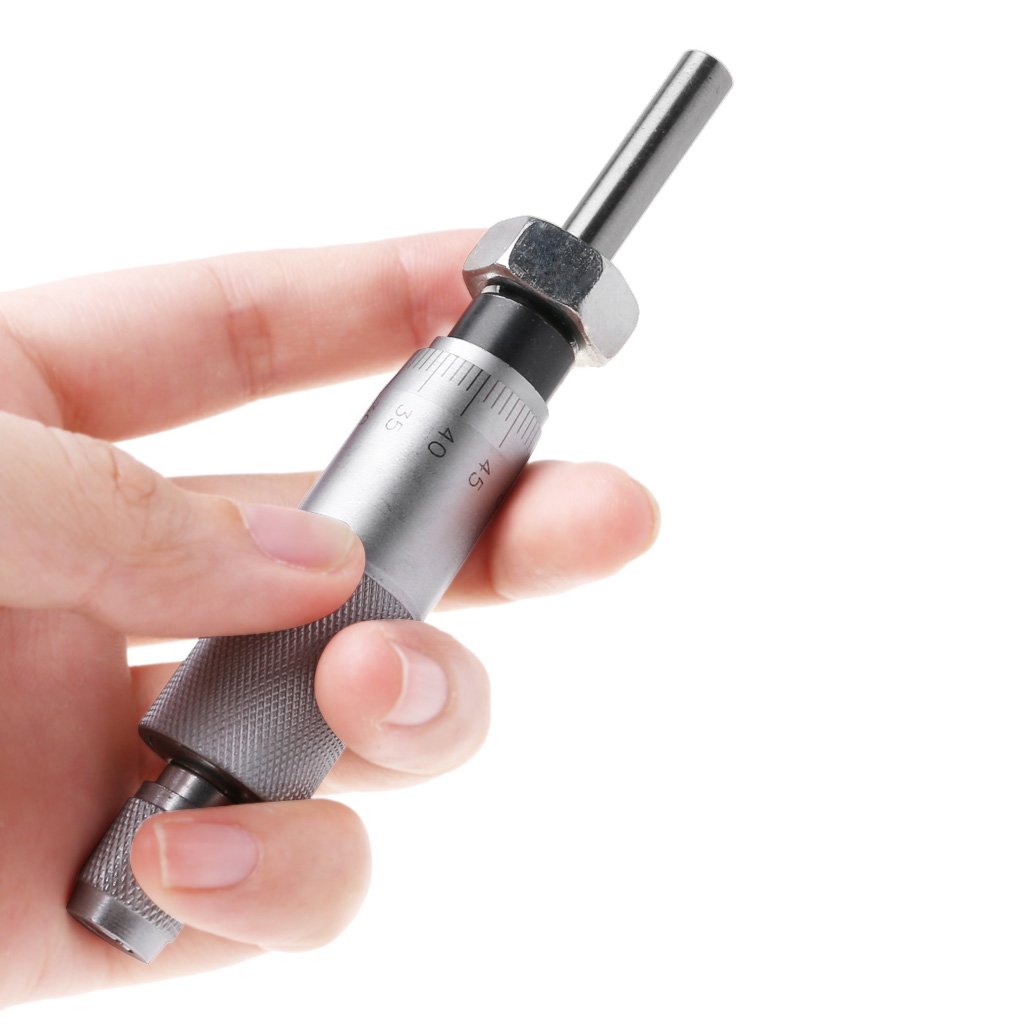 Precision Micrometer 0-25mm - Upgraded Needle Type Thread Micrometer for Accurate Metal Measurement | Ideal for Machining, Engineering & Quality Control Applications