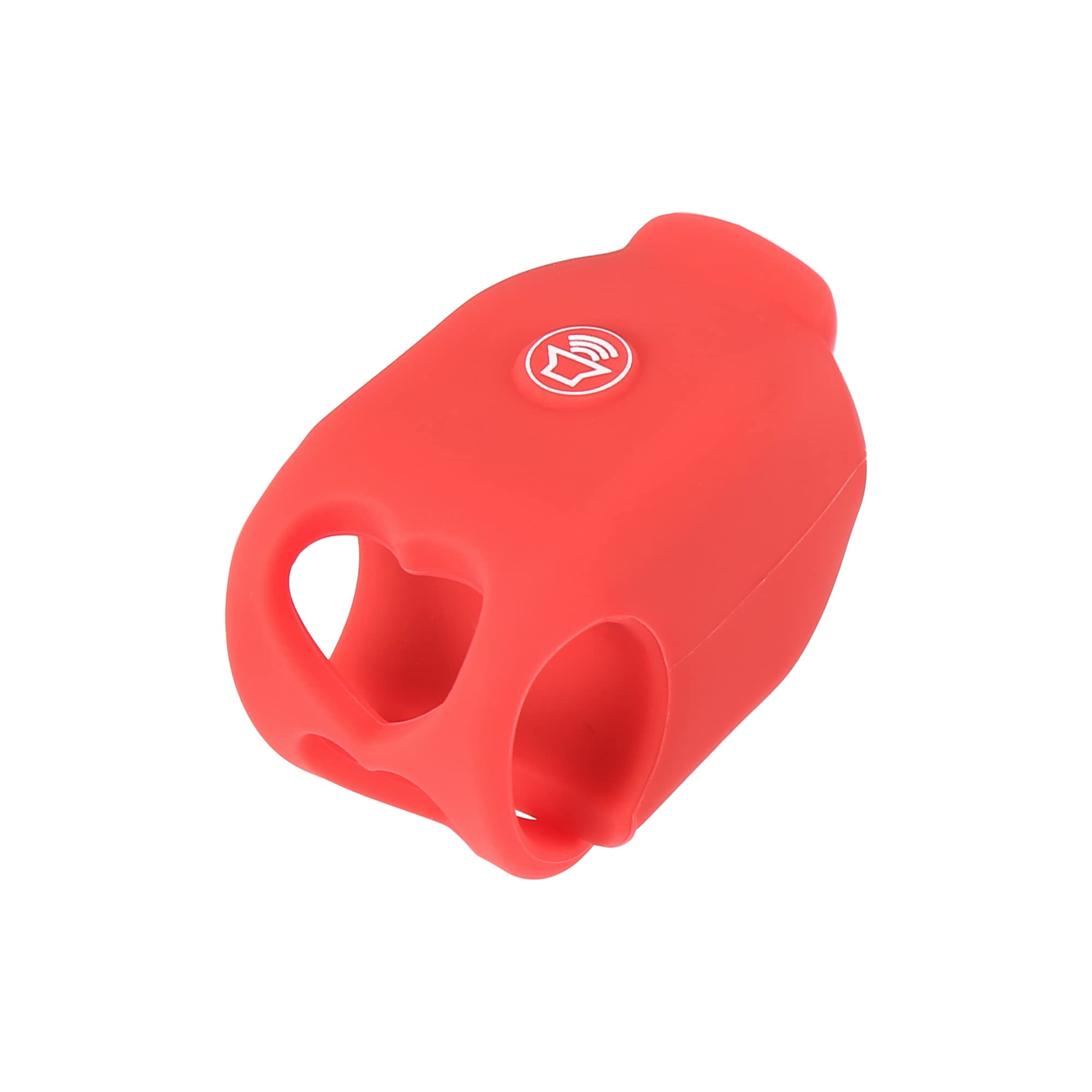 X AUTOHAUX Rechargeable Electric Bike Bell - Loud Horn for Mountain & Road Bicycles | Durable Silicone Cycling Bell for Commuting & Outdoor Adventures