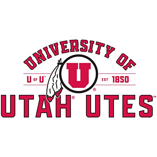 University Arch + Circle Feather - White