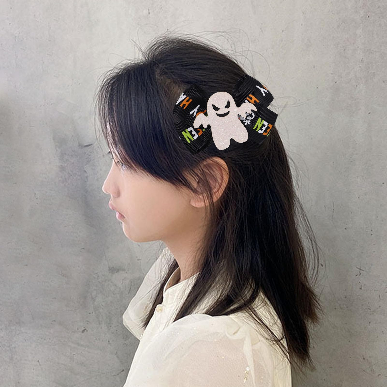 Wilitto Halloween Hair Clips for Women - Fashion Pumpkin Spider Skull Design Hair Accessories, Spooky & Unique Hair Styling Clips for Parties, Cosplay & Costume Events