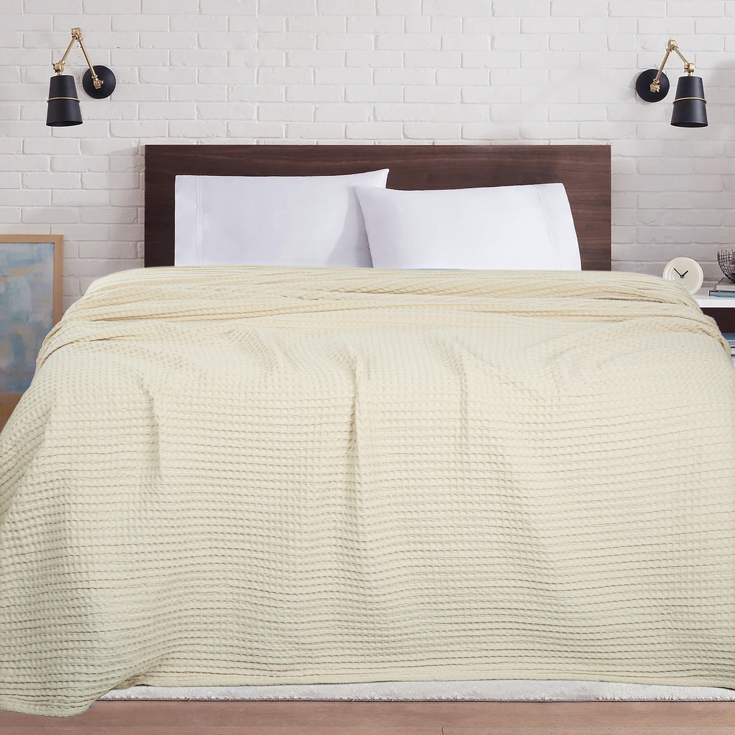Hillfair 100% Cotton Oversized King Bed Blanket - 120
