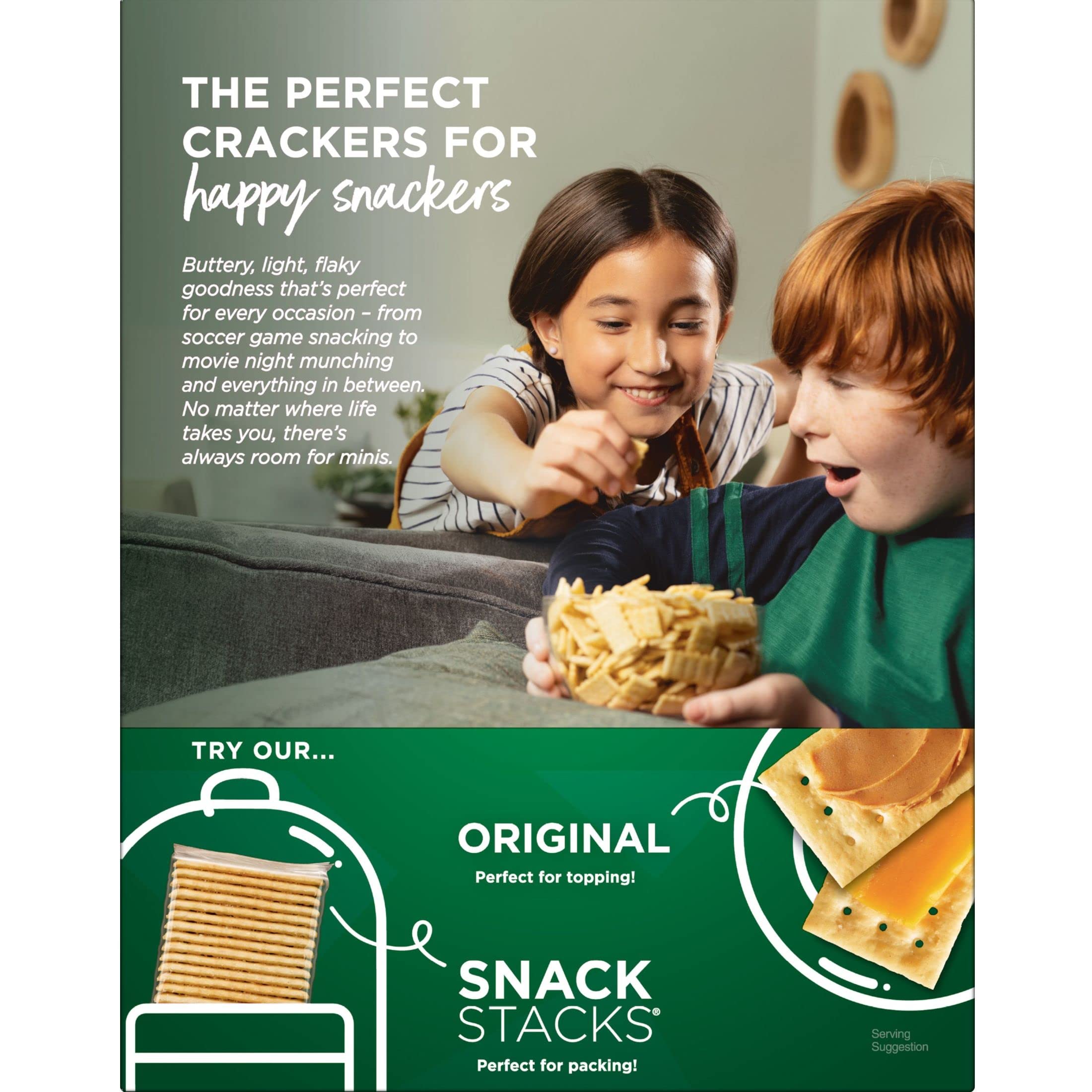 Club Minis Mini Crackers - Original Flavor (12 Boxes) | Perfect for Lunch Boxes, School Snacks, Office Break & Party Platters | Delicious Bite-Sized Crackers for Kids & Adults