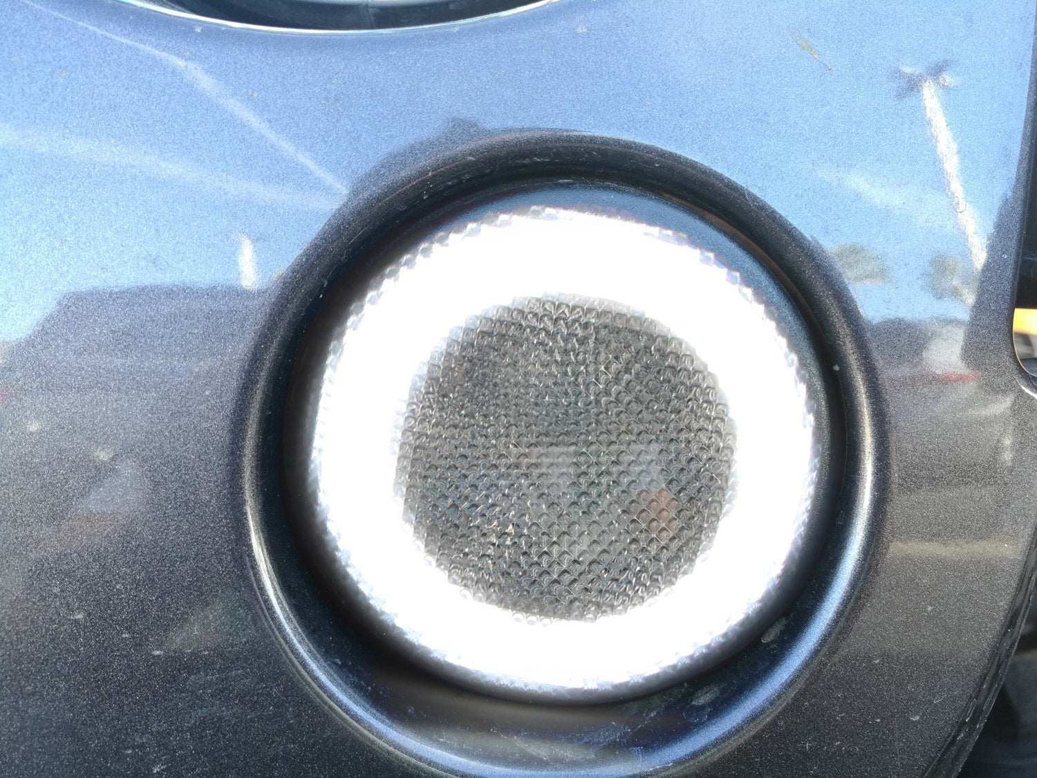 Clear Lens White LED Halo DRL with Amber Turn Signal Lights for Jeep Wrangler JK - Upgrade Your Off-Road Style & Visibility