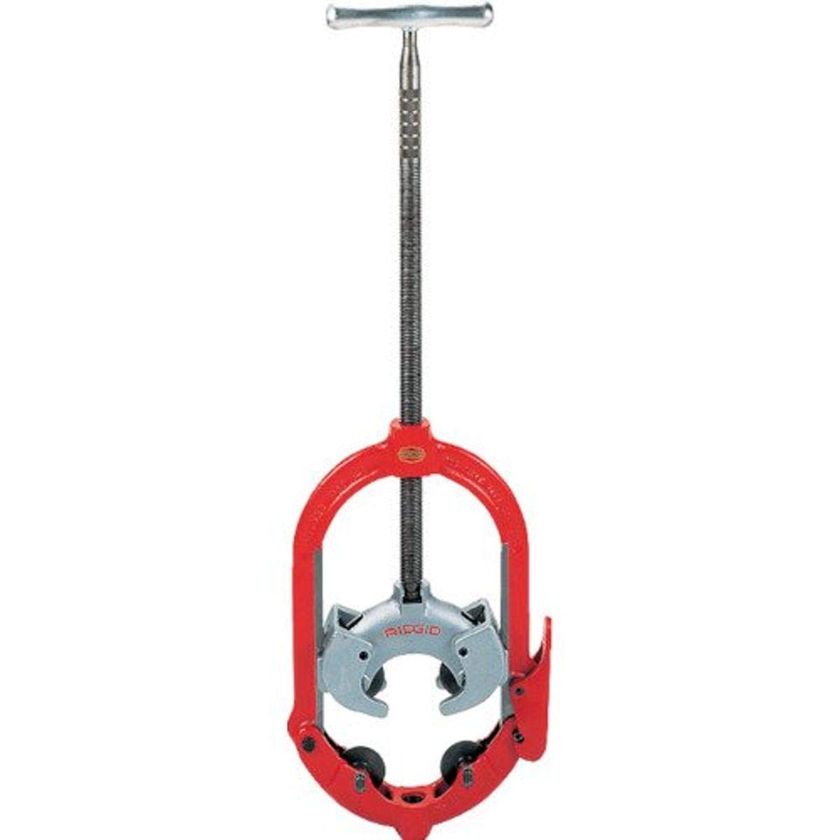 RIDGID 83080 466-S 4-inch to 6-inch Hinged Steel Pipe Cutter - Silver/Red, Compact Size for Plumbing, HVAC & DIY Projects - Heavy Duty Pipe Cutting Tool for Steel Pipes