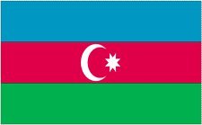 5x8 ft Azerbaijan Nylon Flag - Heavy Duty All Weather Outdoor Flag with Brass Grommets - Perfect for Parades, Sporting Events & Patriotic Displays