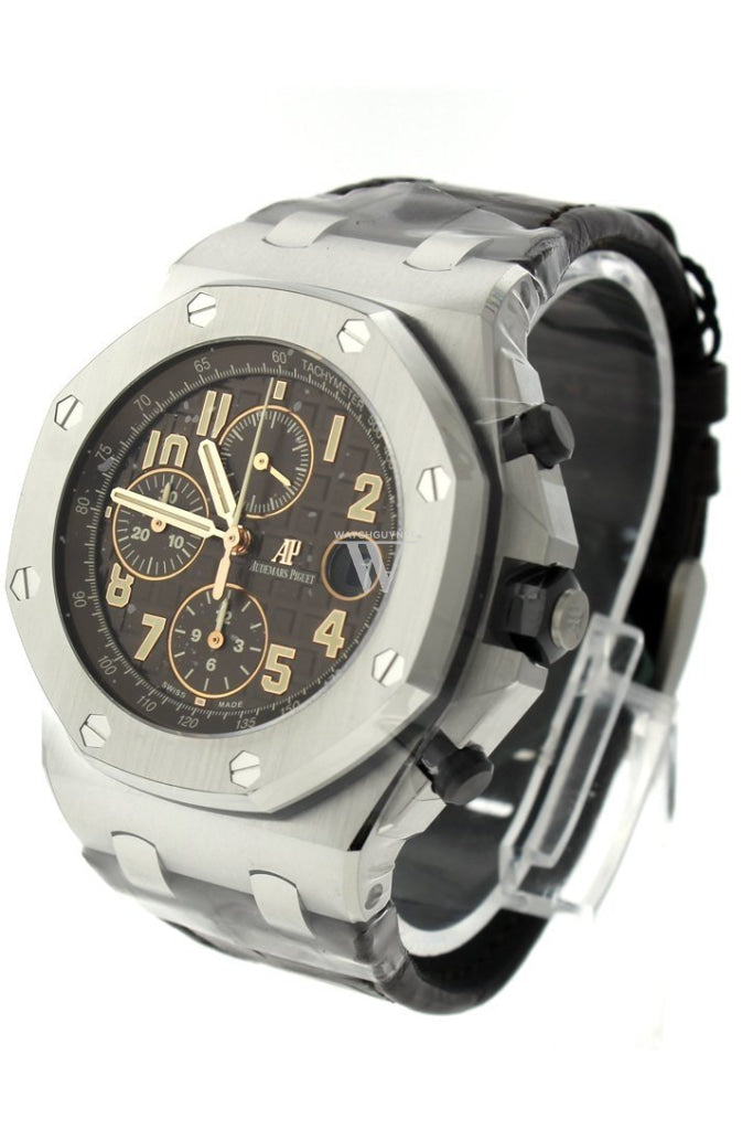 Audemars Piguet Royal Oak Offshore Havana Brown Chronograph Men's Watch 26470ST.OO.A820CR.01 - Luxury Sports Chronograph for Business & Formal Occasions