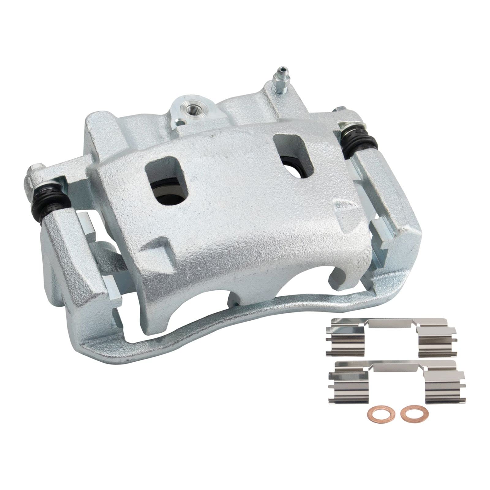 High-Performance Front Brake Pad & Rotor Kit - Ceramic Vented Brake Pads & Rotors - Compatible with 2004-2005 INFINITI QX56, 2005 Nissan Armada, 2004 Pathfinder Armada, TITAN - Perfect for Smooth Stops & Heavy-Duty Towing