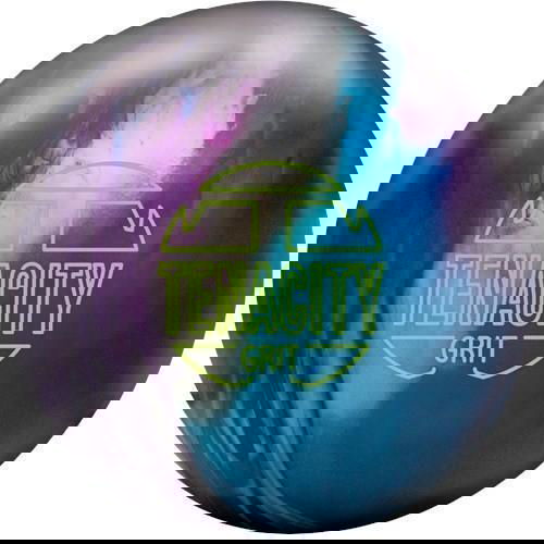 Brunswick Tenacity Grit Bowling Ball - High Performance Reactive Resin for Hook Potential | Perfect for League Play & Tournament Competition