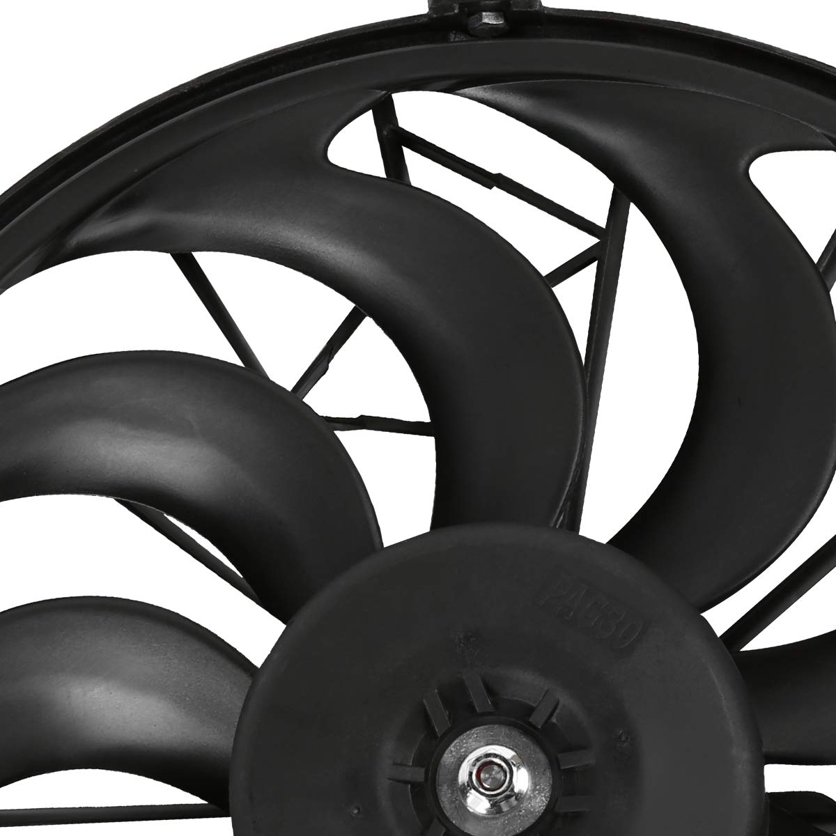 Auto Dynasty BM3113105 OE Style AC Condenser Cooling Fan Assembly for BMW 318i 318is 525i 530i 535i 540i M5 (1994-1997) - Black | Perfect for AC System Repair & Summer Cooling Maintenance