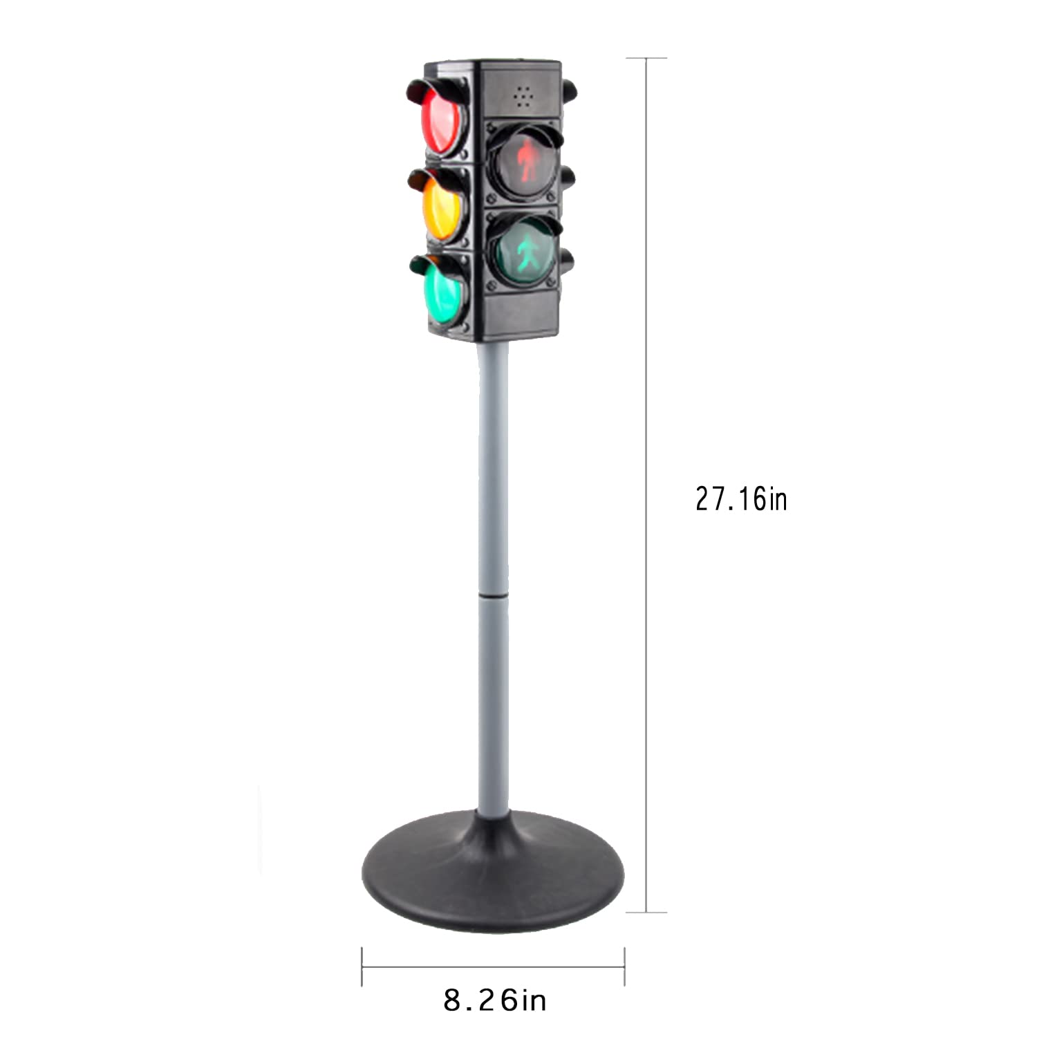 ARTFILIF Simulation Traffic Light Toys - Educational Traffic Signal Model for Kids, Learning Toys for Children (A) | Perfect for Classroom, Playroom & Traffic Safety Education