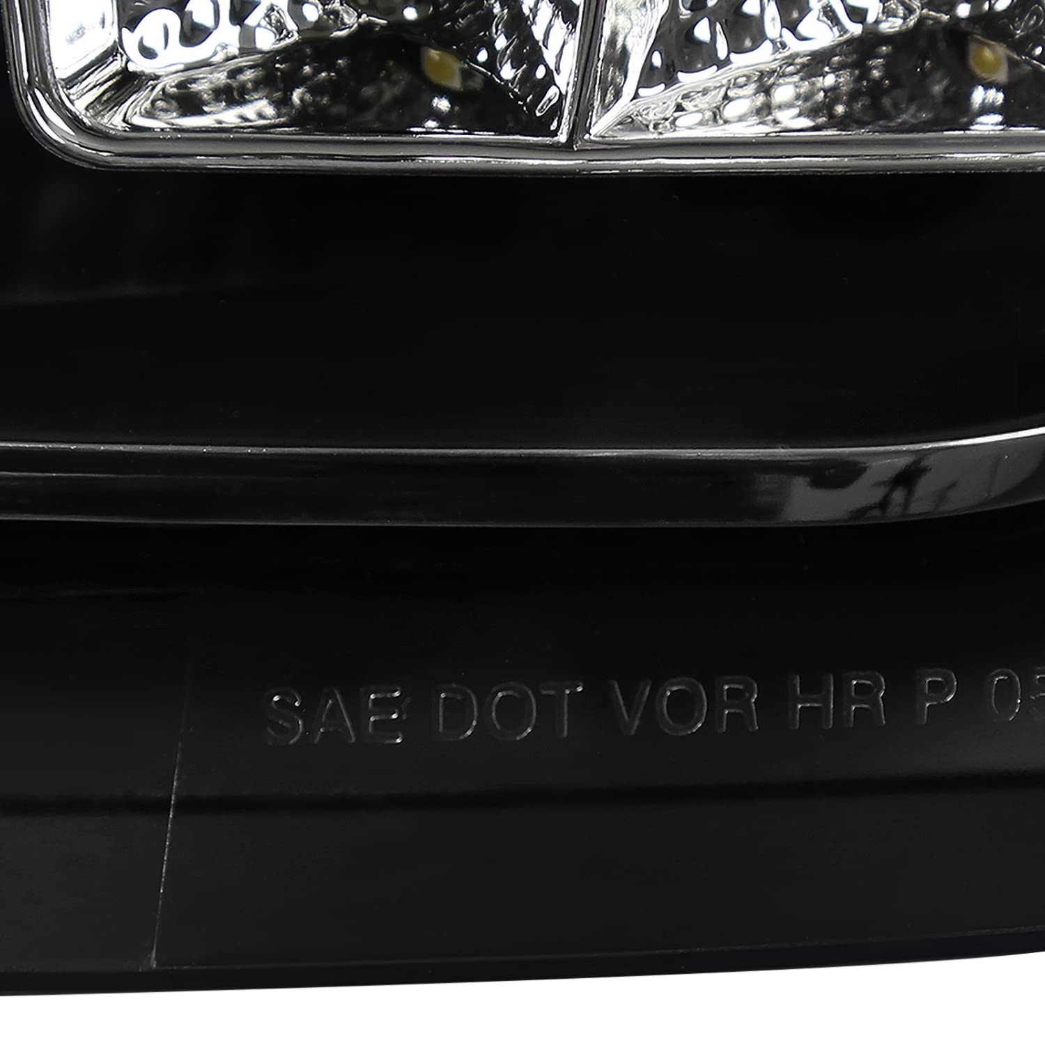 Spec-D Tuning Black Halo Projector Headlights with R8 Style LED Lamps - Compatible with 2006-2010 VW Passat - Left & Right Headlight Assembly - Upgrade for Night Driving & Car Customization