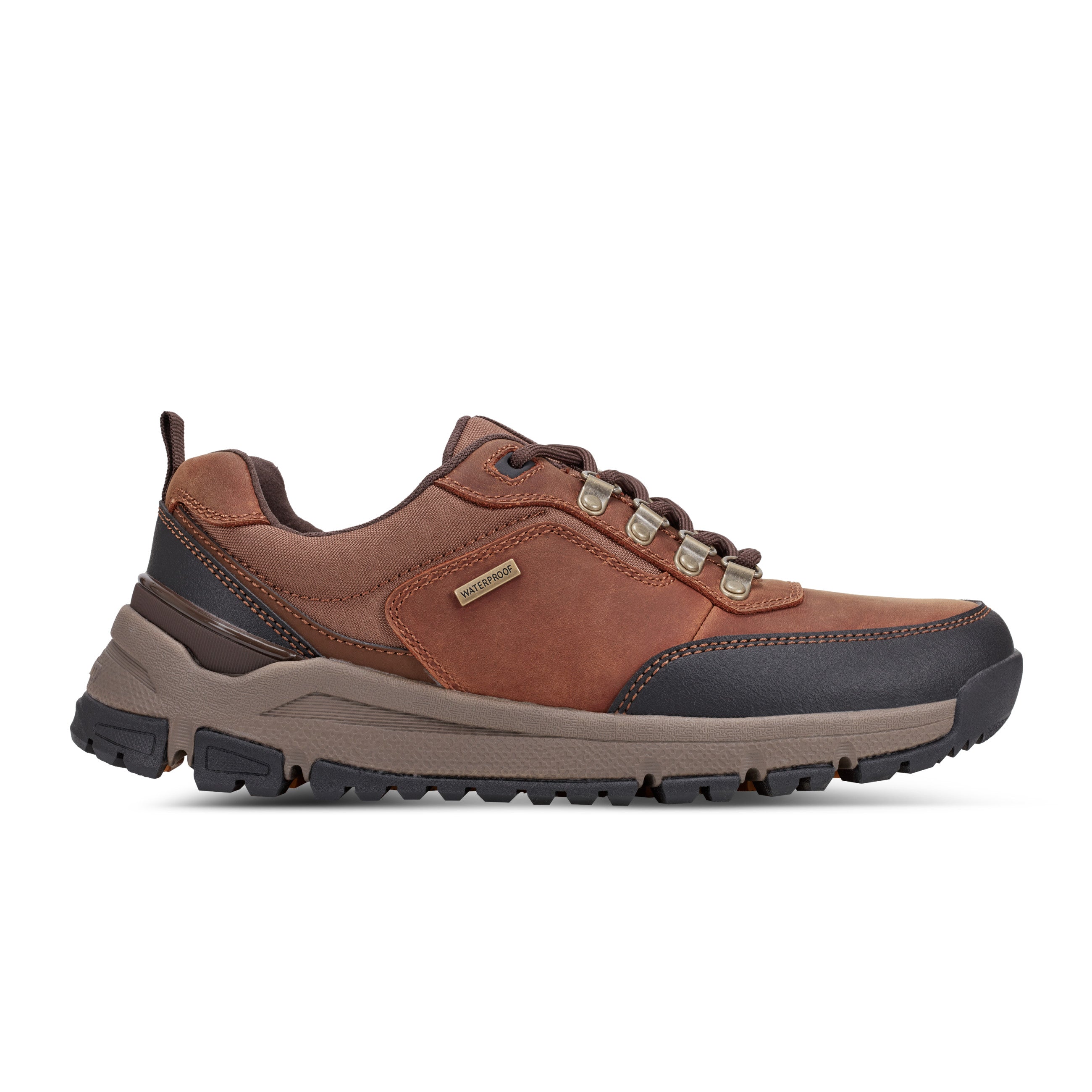 Men's Waterproof Hiking Shoes - Lightweight Outdoor Boots for Trekking & Casual Wear - Durable Non-Slip Traction for Mountain Climbing & Daily Use