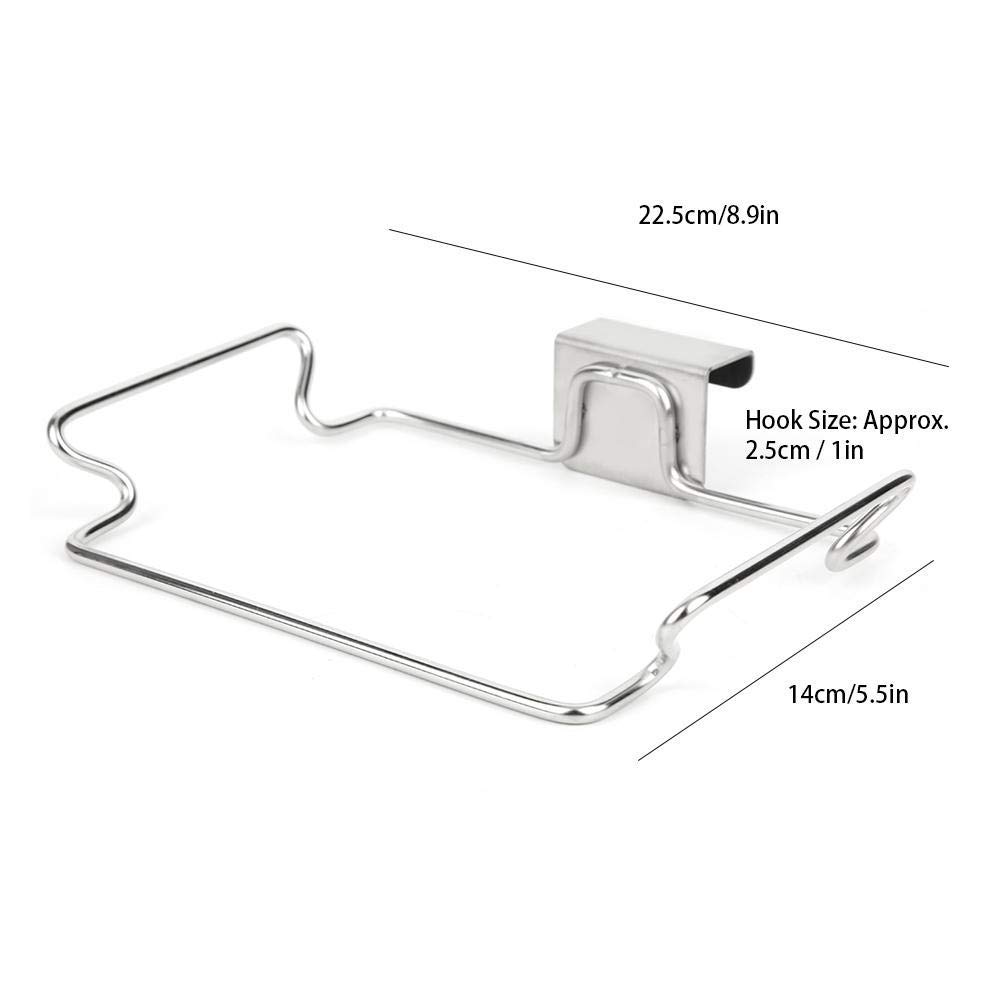 Space-Saving Kitchen Trash Rack - Compact Under Sink Organizer for Home Kitchen | Perfect for Small Apartments & Clutter-Free Countertops