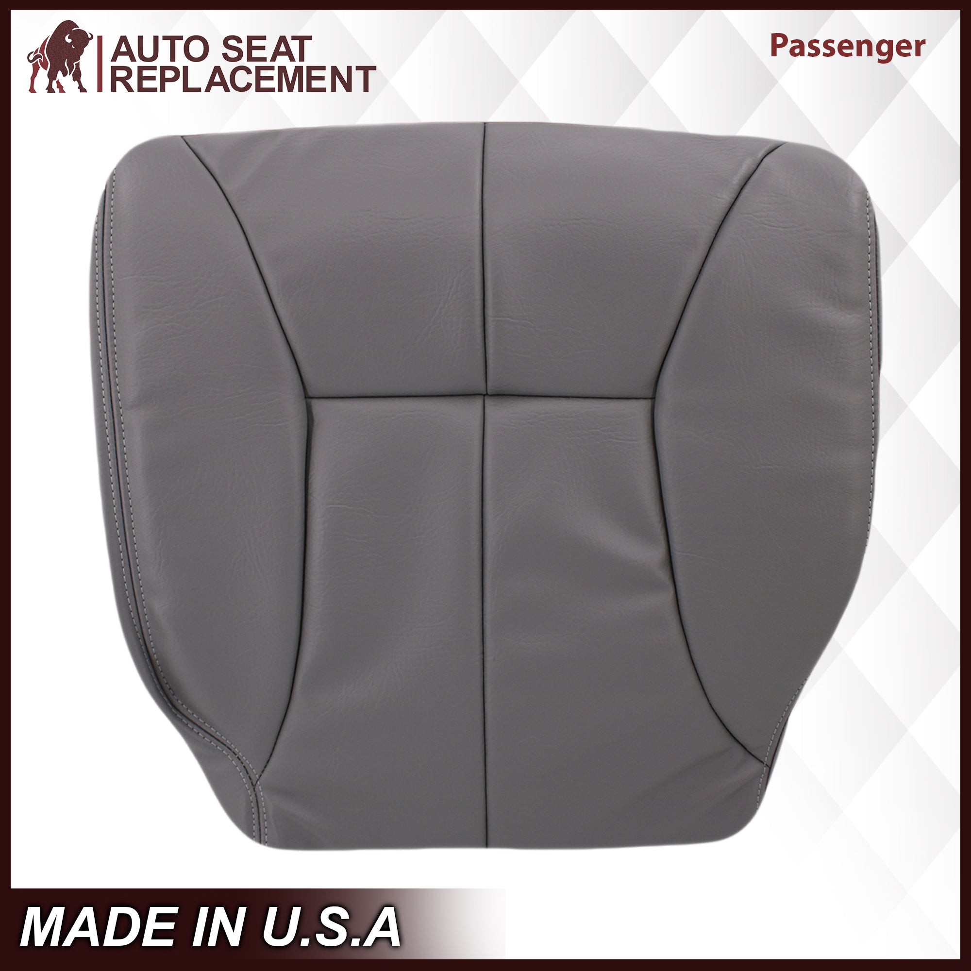 1998-2002 Dodge Ram 1500 2500 3500 Custom Fit Seat Covers - Premium Mist Gray Neoprene Protection for Truck Seats | Perfect for Work Trucks, Off-Roading & Daily Commutes