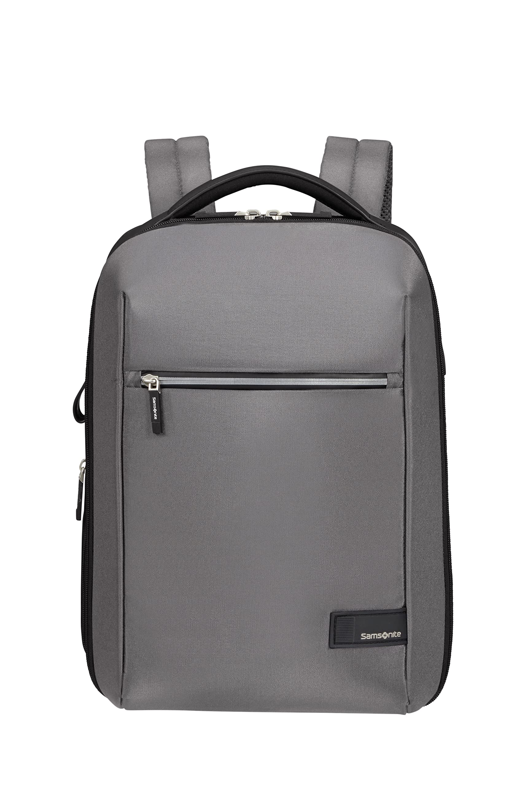 Samsonite Litepoint Backpack - Lightweight Laptop Backpack for Men & Women, Grey, Standard Size - Perfect for Travel, Work & School