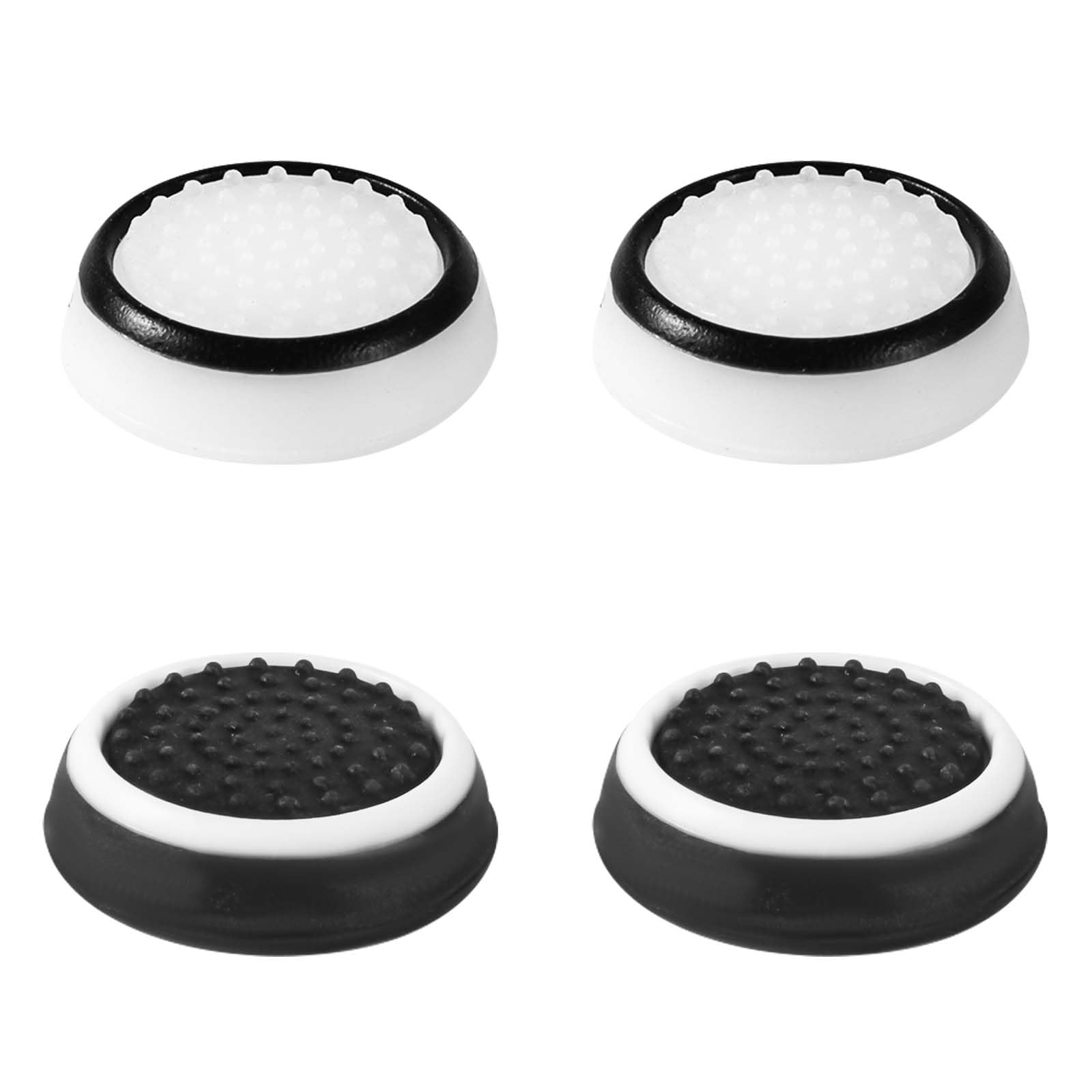 4pcs Thumb Grips for PS5/PS4/Xbox Series X|S/Xbox One/Switch Pro Controller - Anti-Slip, Anti-Scratch, Anti-Fingerprint Full Protection Joystick Caps (Perfect for Gaming, Long Sessions & Enhanced Grip)
