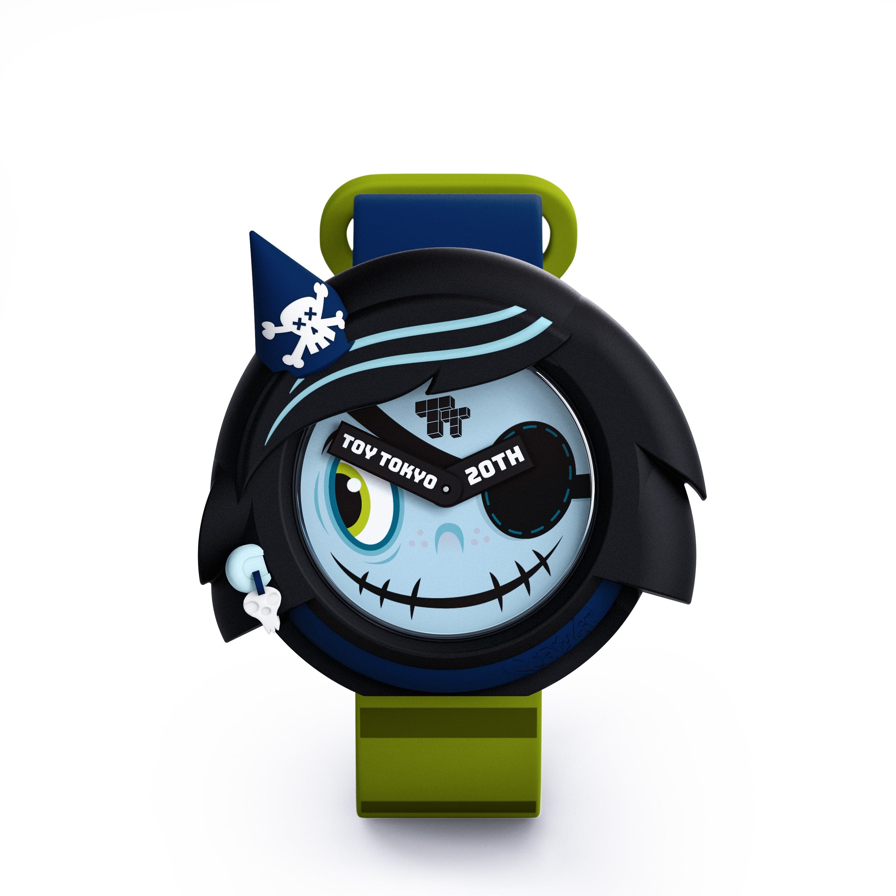 Scary Girl Nathan Jurevicius Watch by Toy Tokyo x Misfit - Limited Edition Collectible Art Watch for Horror Fans - Perfect for Cosplay, Halloween Costumes, and Pop Culture Collectors