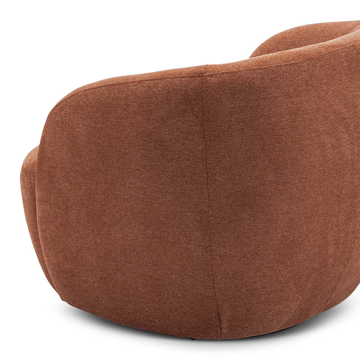 Elise Fabric Swivel Armchair - Modern Upholstered Accent Chair with 360° Rotation for Living Room, Bedroom, or Office - Comfortable Lounge Seating for Relaxing and Reading