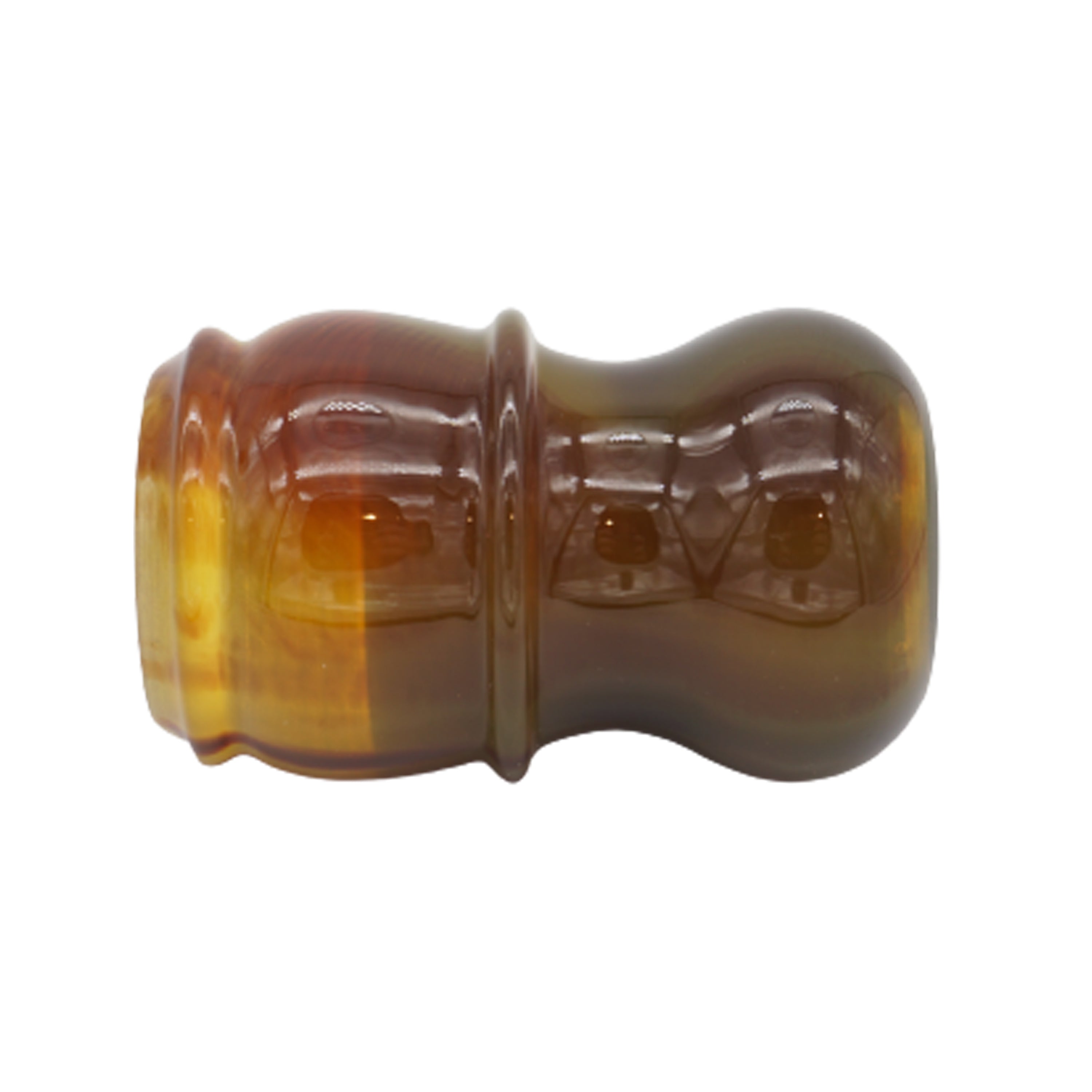Premium Tortoise Handcrafted Shaving Brush Handle - Fits 24mm & 26mm Knots - Perfect for Wet Shaving & Grooming Gifts for Men