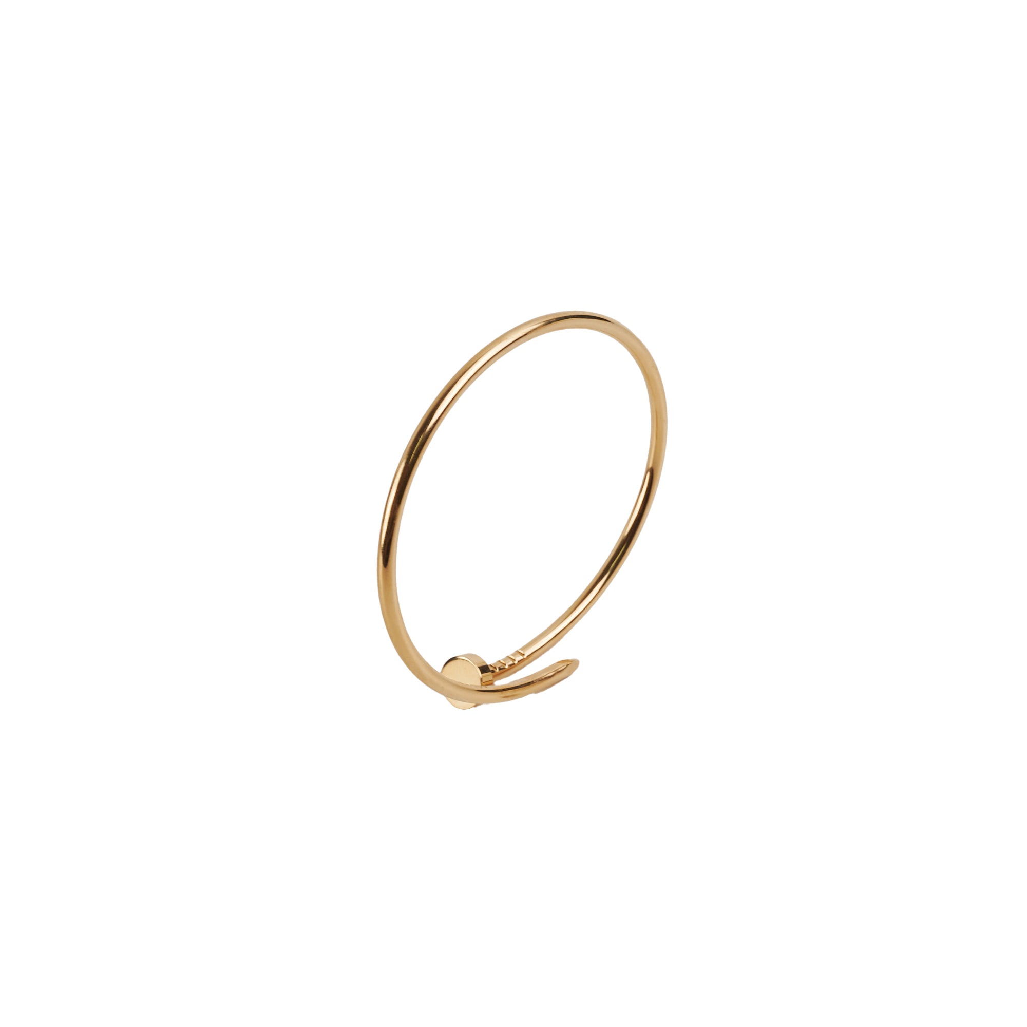 Cartier Juste Un Clou JUC Small Model 17 Yellow Gold Bracelet - Luxury Jewelry for Women, Perfect for Gifts & Special Occasions