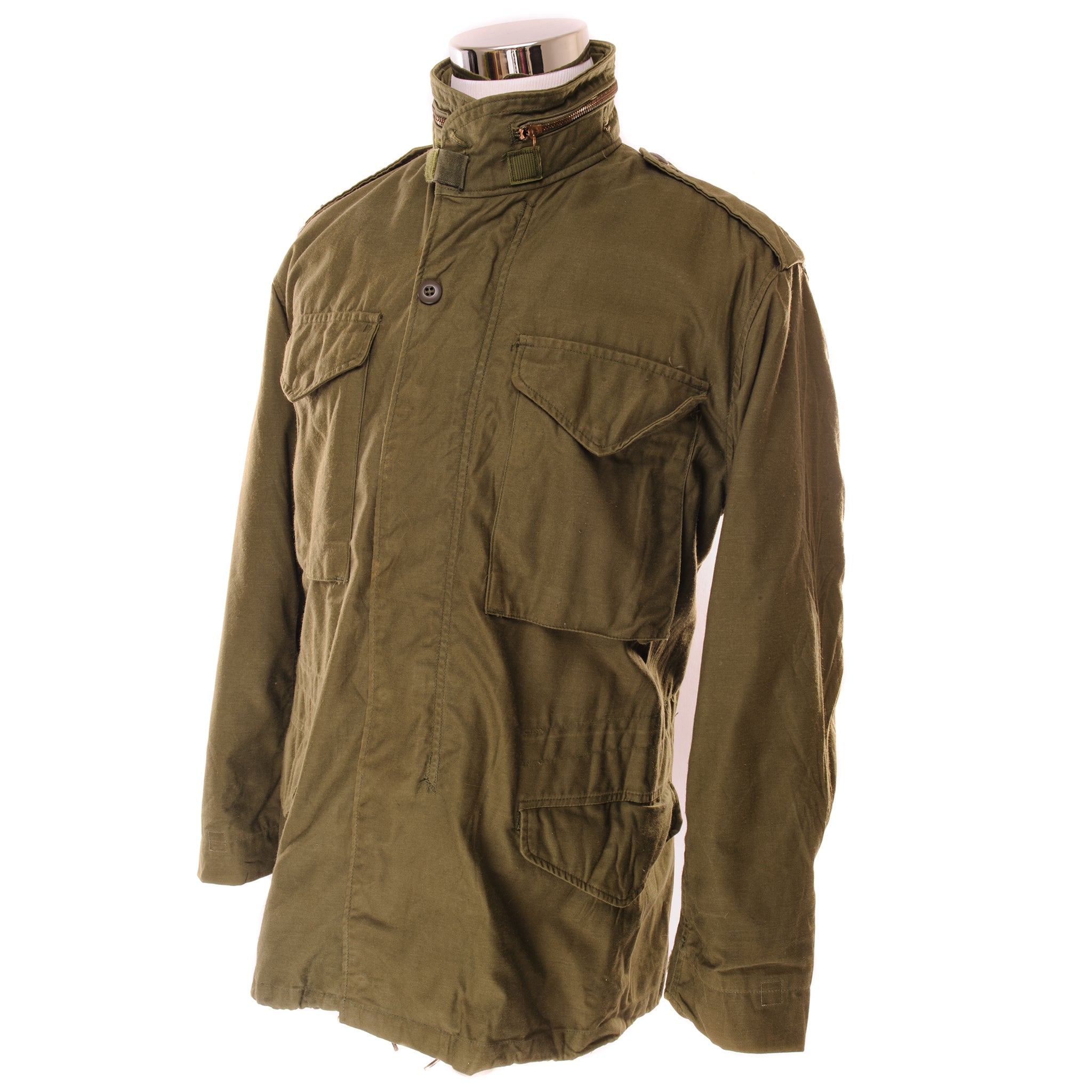 Vintage US Army M-1965 M65 Field Jacket - Vietnam War Era (1972) - Size Small Regular - Military Surplus Outerwear for Outdoor Adventures & Historical Reenactments