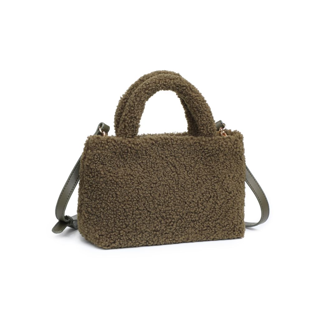 Leicester Sherpa Crossbody Bag for Women - Soft Faux Fur Shoulder Purse - Stylish & Cozy Handbag for Daily Use, Travel, and Casual Outings