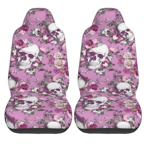 Skull Rose Pink
