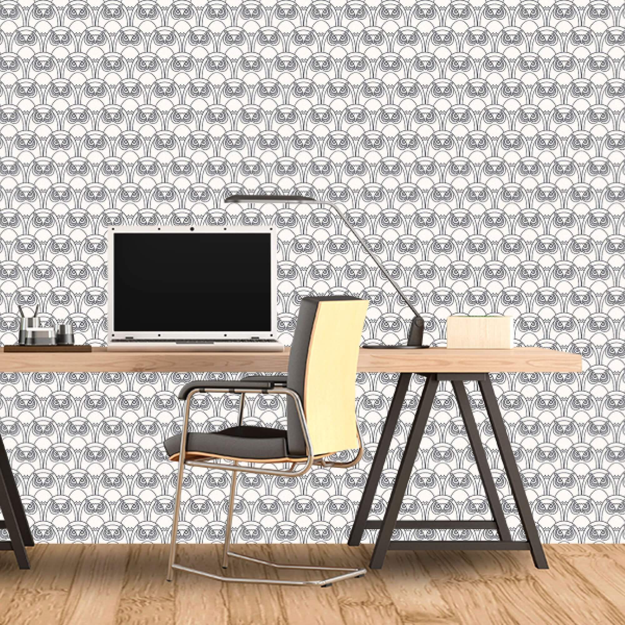 White Owl Animal Peel and Stick Removable Wallpaper - Self-Adhesive Decorative Wall Covering for Nursery, Kids Room & Home Decor - Easy to Apply & Remove