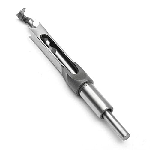 10mm High-Speed Steel Drill Bit Set - Square Auger Mortising Chisel & Woodworking Hole Saw Tools for Professional Carpenters & DIY Home Projects