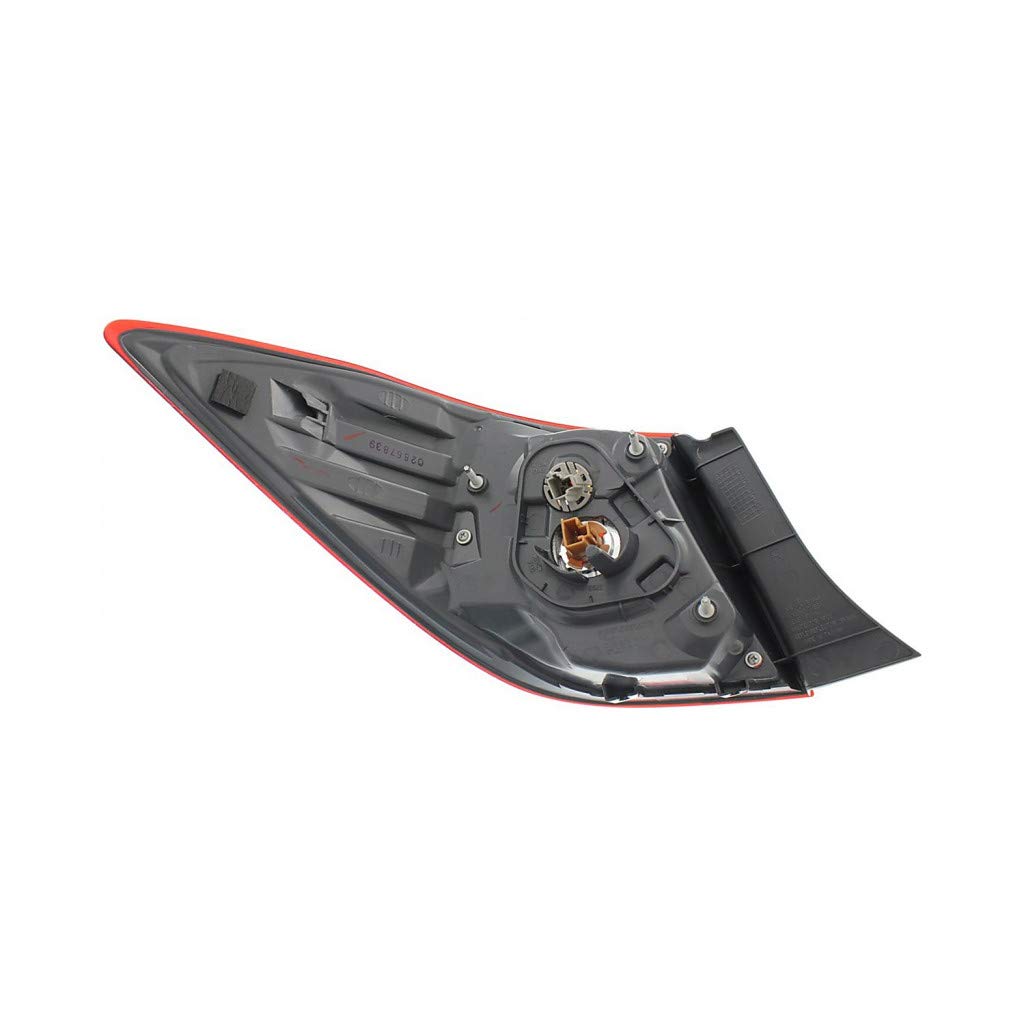 2014-2016 Toyota Corolla LED Tail Lights Pair - DOT Certified (Driver & Passenger Side) with Bulbs Included | Part #TO2804118 + TO2805118 | Perfect for Night Driving & Enhanced Safety