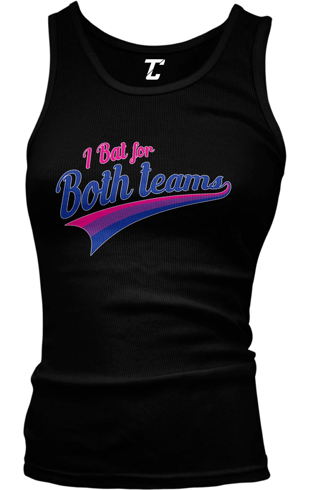 Funny Bisexual LGBTQ Pride Tank Top for Women & Juniors - Support Equality & Show Your Pride - Perfect for Pride Parades, LGBTQ Events & Casual Wear